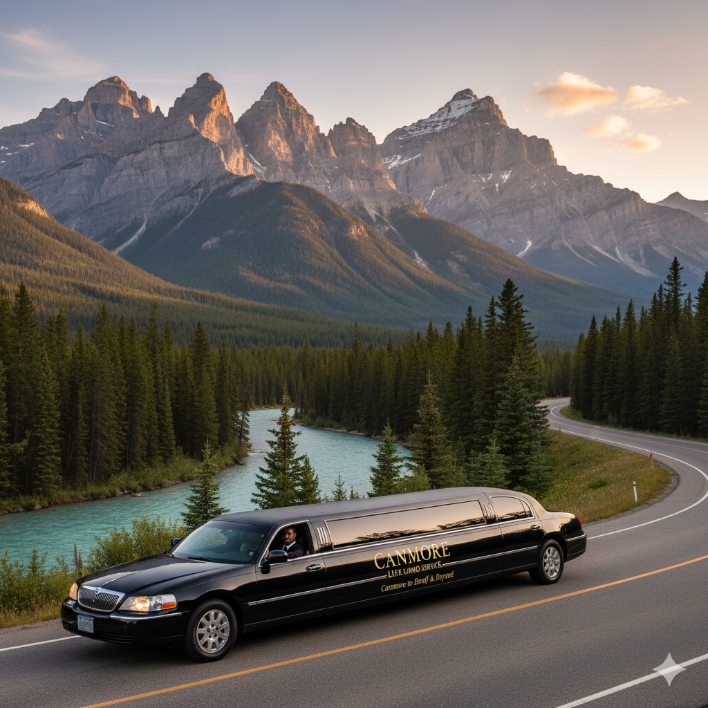 Limo Service Canmore to Banff