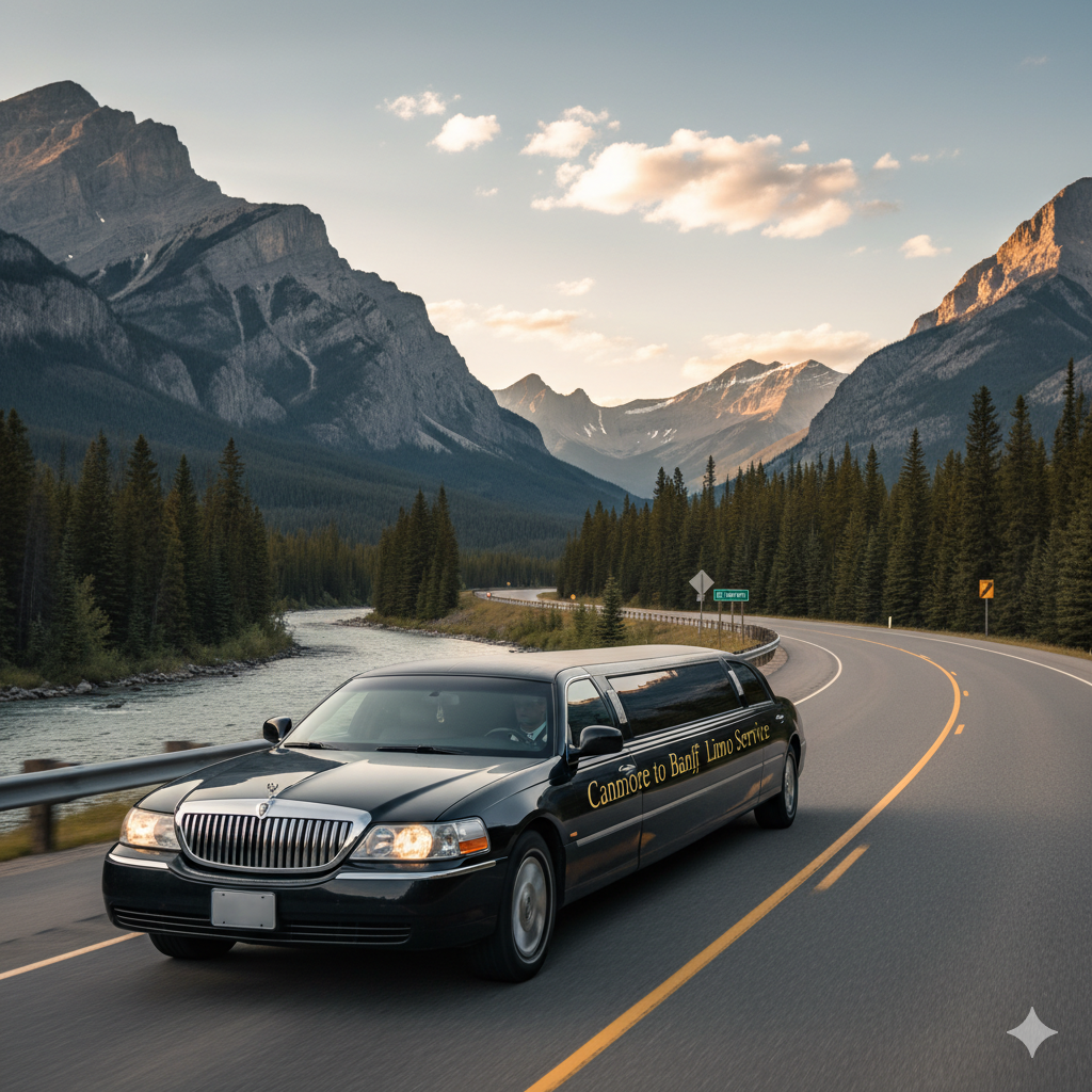 Limo Service Canmore to Banff